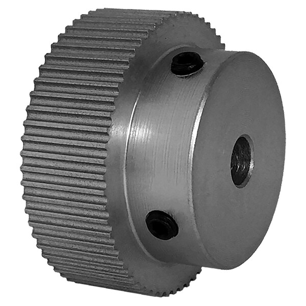 B&B Manufacturing 62-2P09-6A3, Timing Pulley, Aluminum, Clear Anodized, 62-2P09-6A3 - main